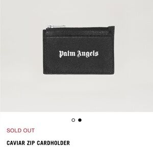 Palm Angels Black Caviar Card Holder